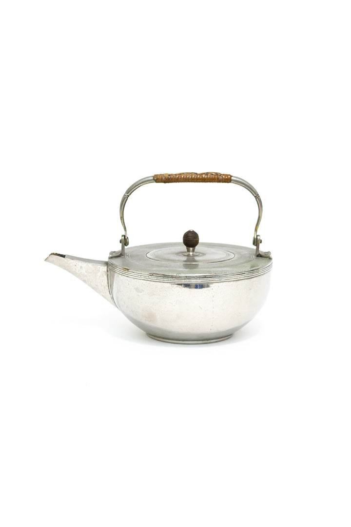 Jan Eisenloeffel antieke metalen theepot Art Nouveau 1905