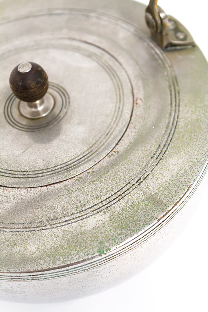 Jan Eisenloeffel antieke metalen theepot Art Nouveau 1905