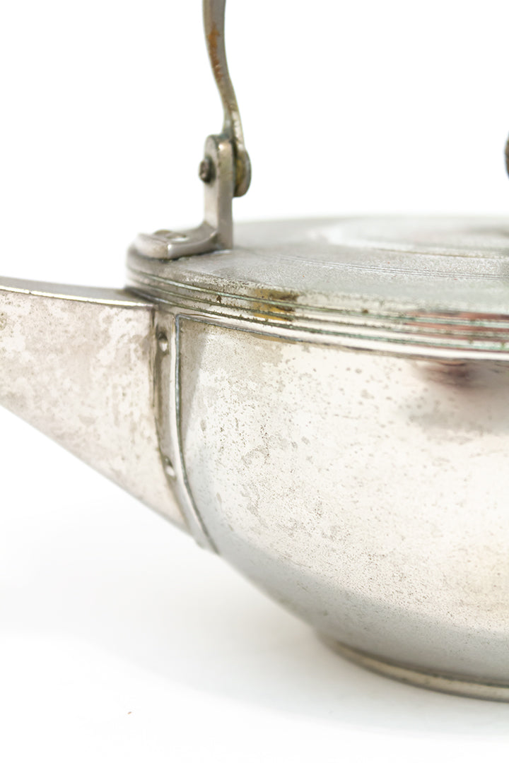 Jan Eisenloeffel antieke metalen theepot Art Nouveau 1905
