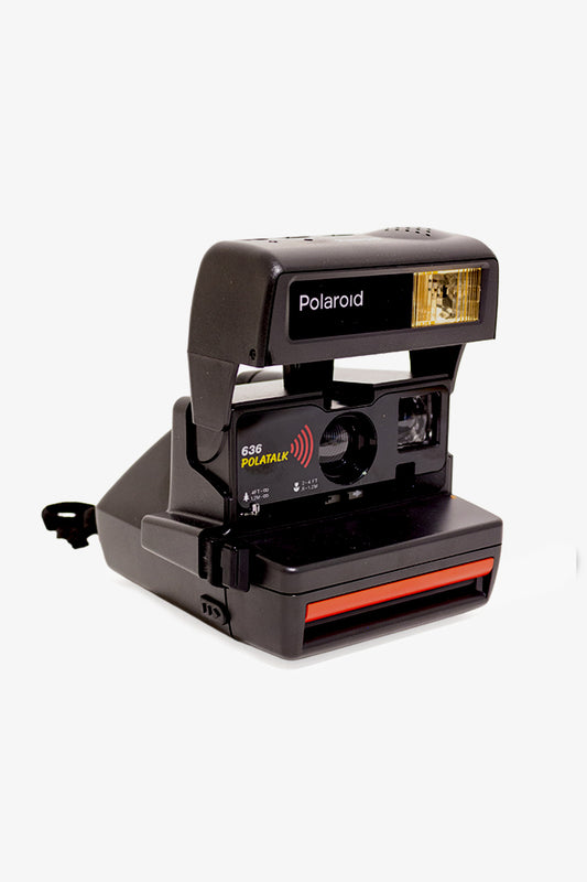 Japanse Polaroid 636 Polatalk + originele doos + handleiding