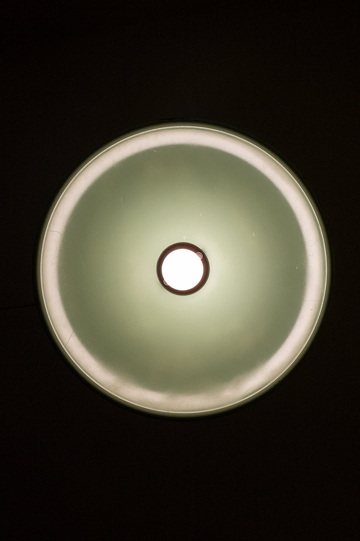 Jaren 60/70 HoSo Leuchten hanglamp mintgroen/geel/zwart