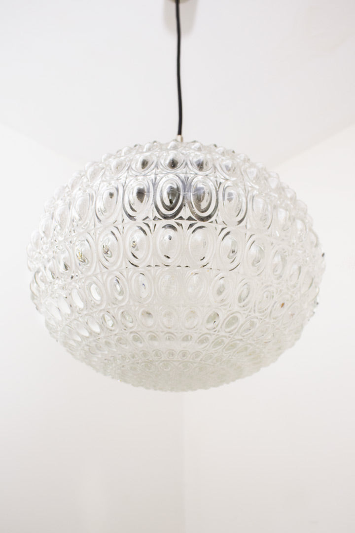 Jaren '60 Erco glazen bubbels hanglamp