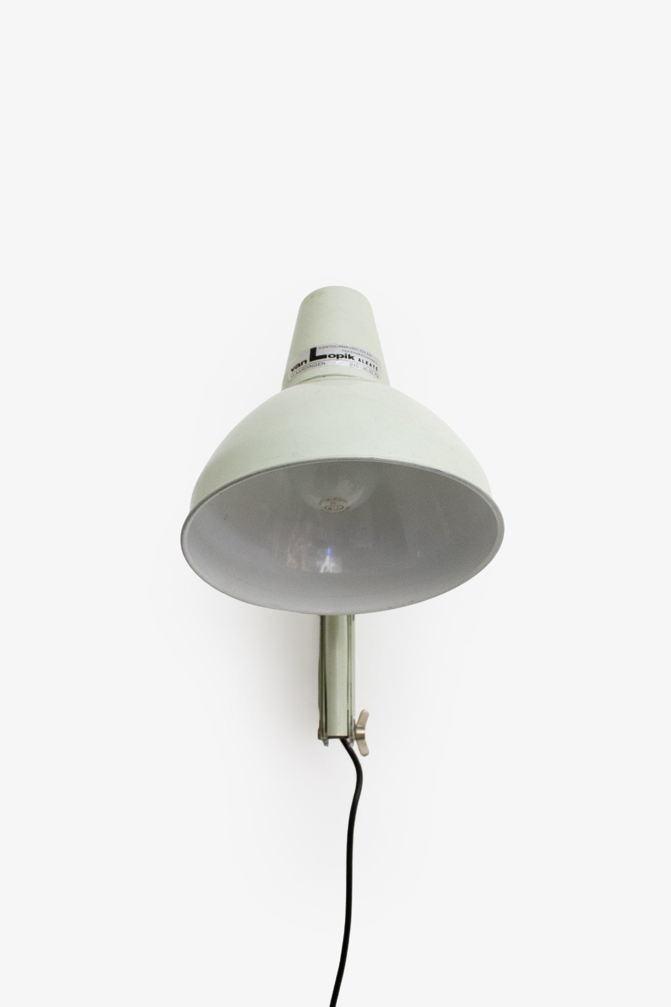 60’s grijze industriële schaarlamp SIS Duitsland