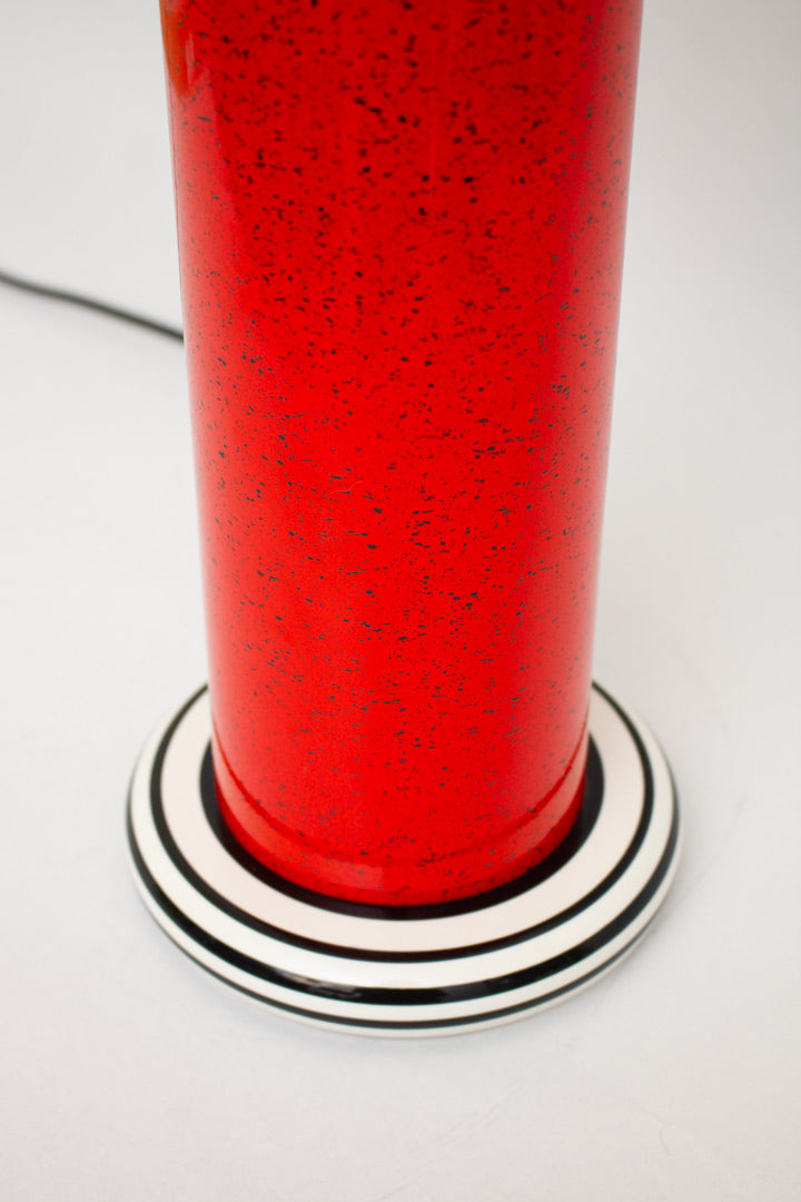 Jaren 80 postmoderne Memphis-stijl tafellamp Oliver Villatte France