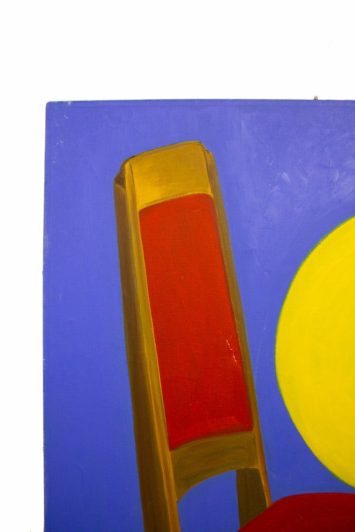 Jaren 90 schilderij uit de postmodernistische periode
