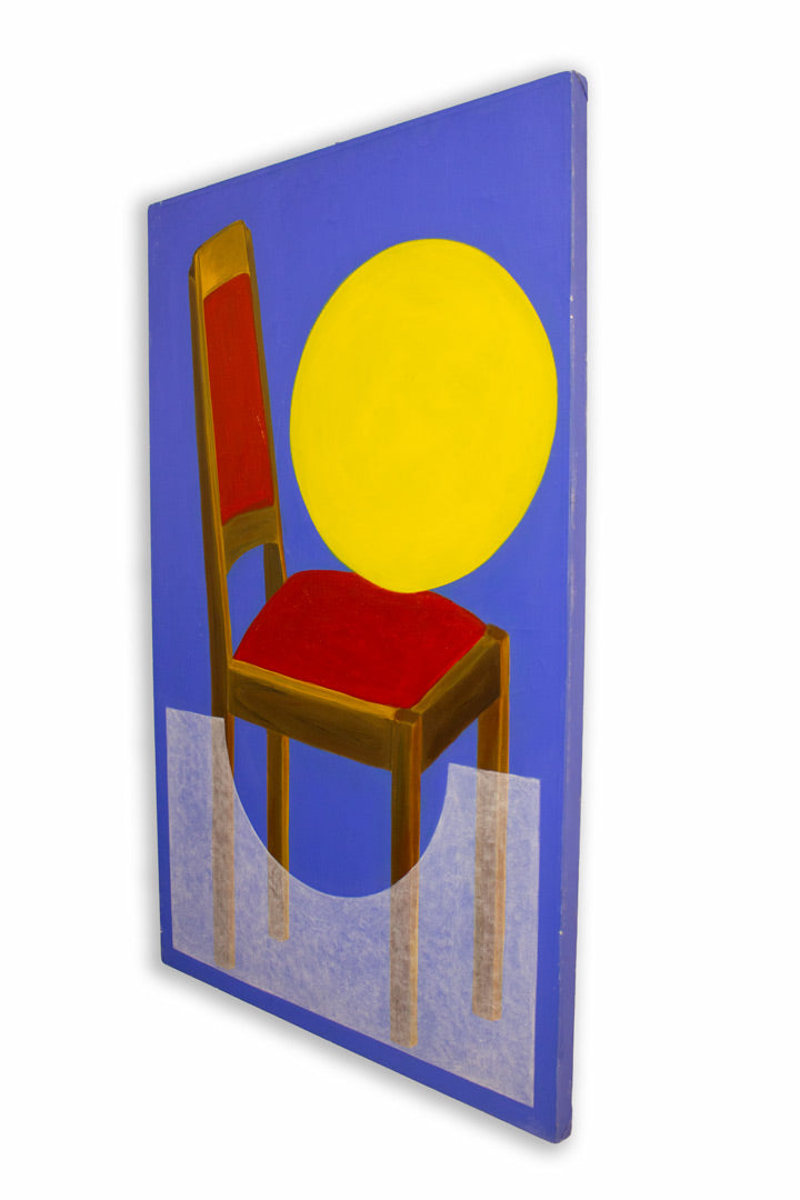 Jaren 90 schilderij uit de postmodernistische periode