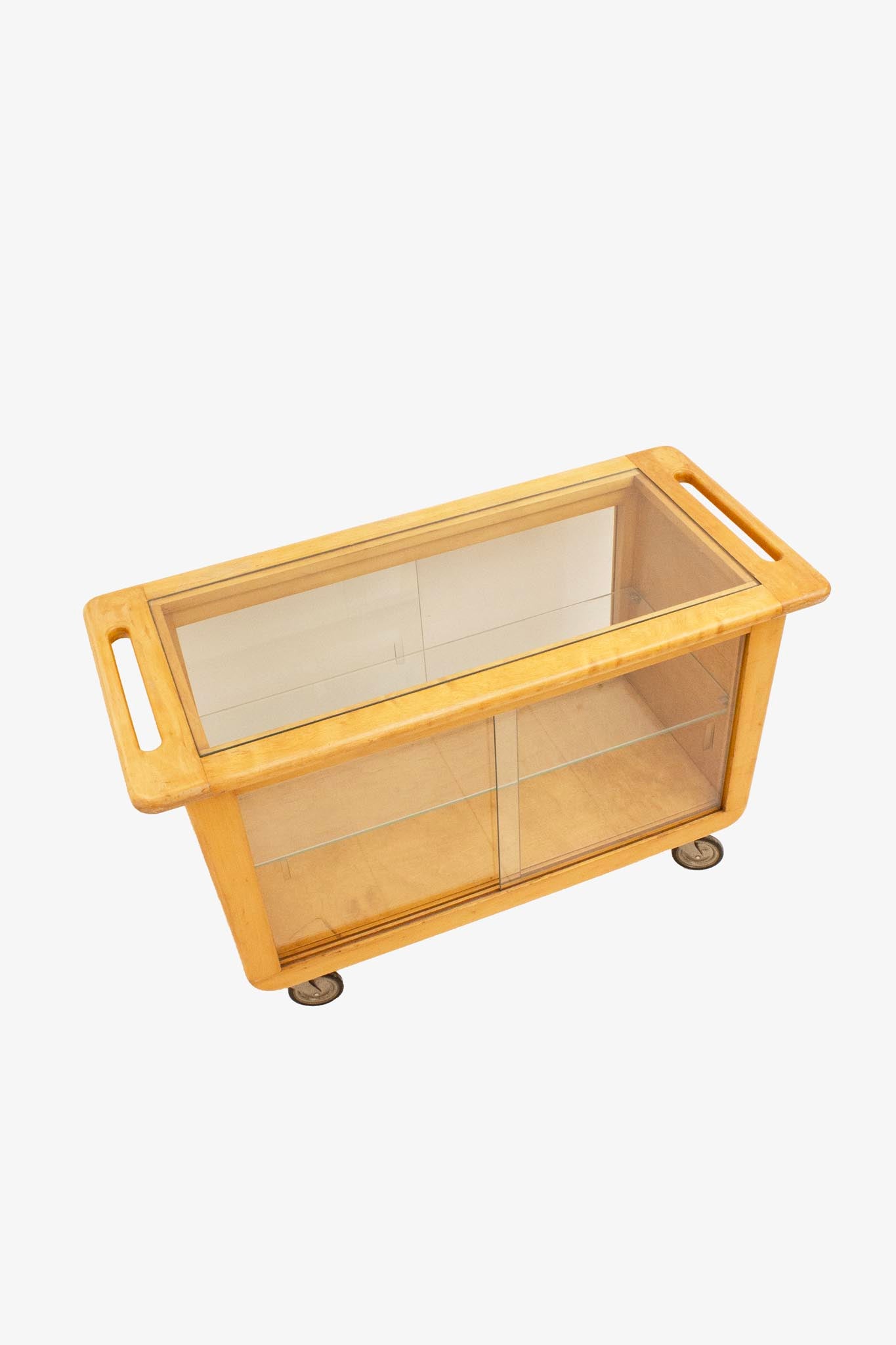 Jaren 50 Cees Braakman - Pastoe eikenhouten barcart