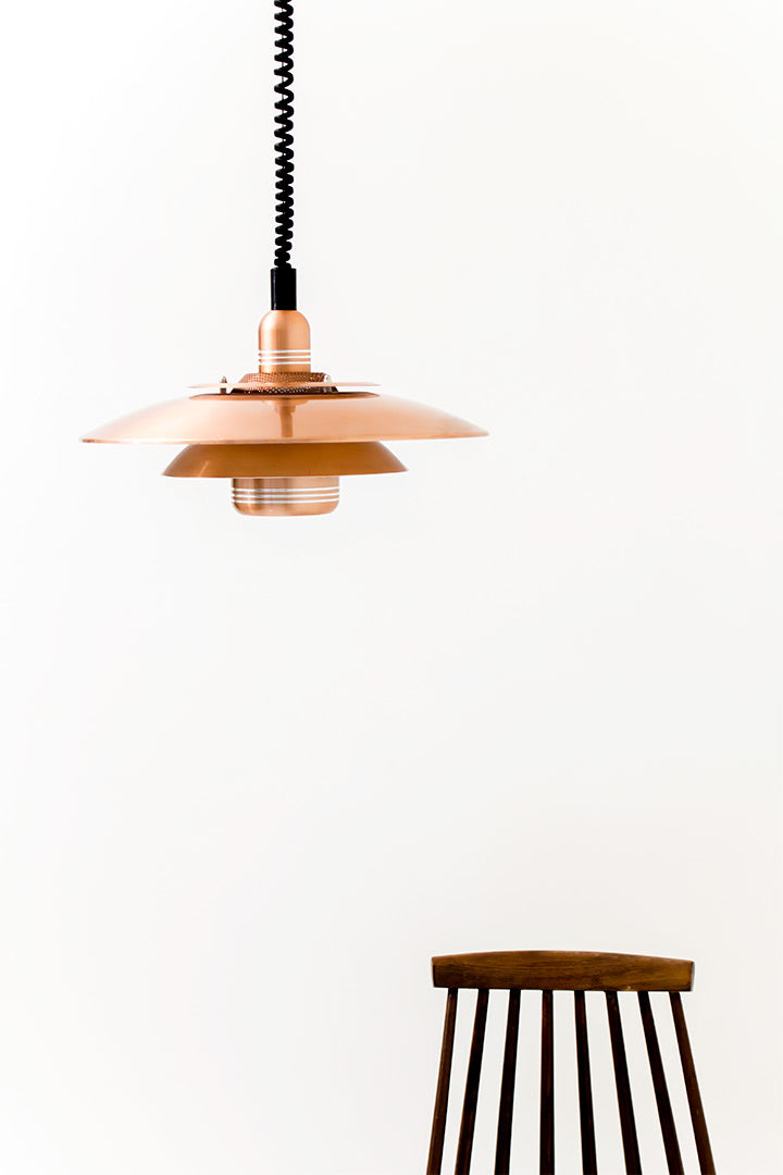 Junge & Vitrika Modena vintage rose hanglamp