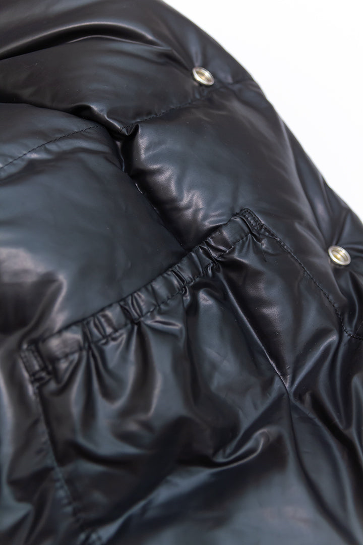Junya Watanabe x Comme des Garçons zwarte puffer jas