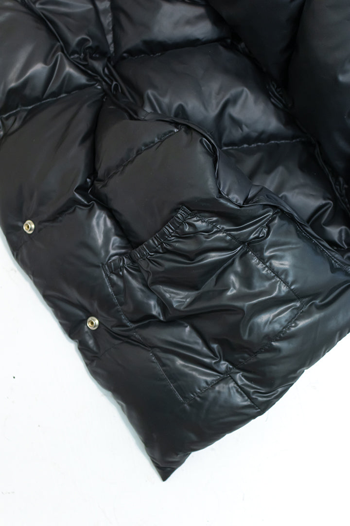 Junya Watanabe x Comme des Garçons zwarte puffer jas