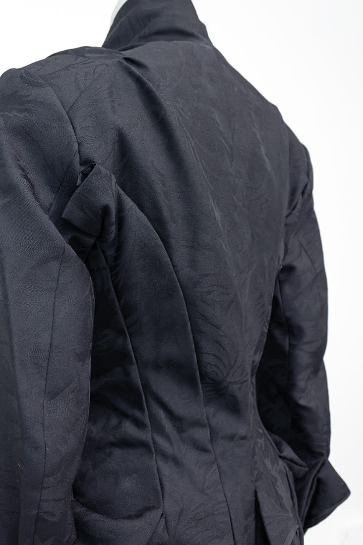 Junya Watanabe zwarte shaped blazer Comme des Garçons 2006