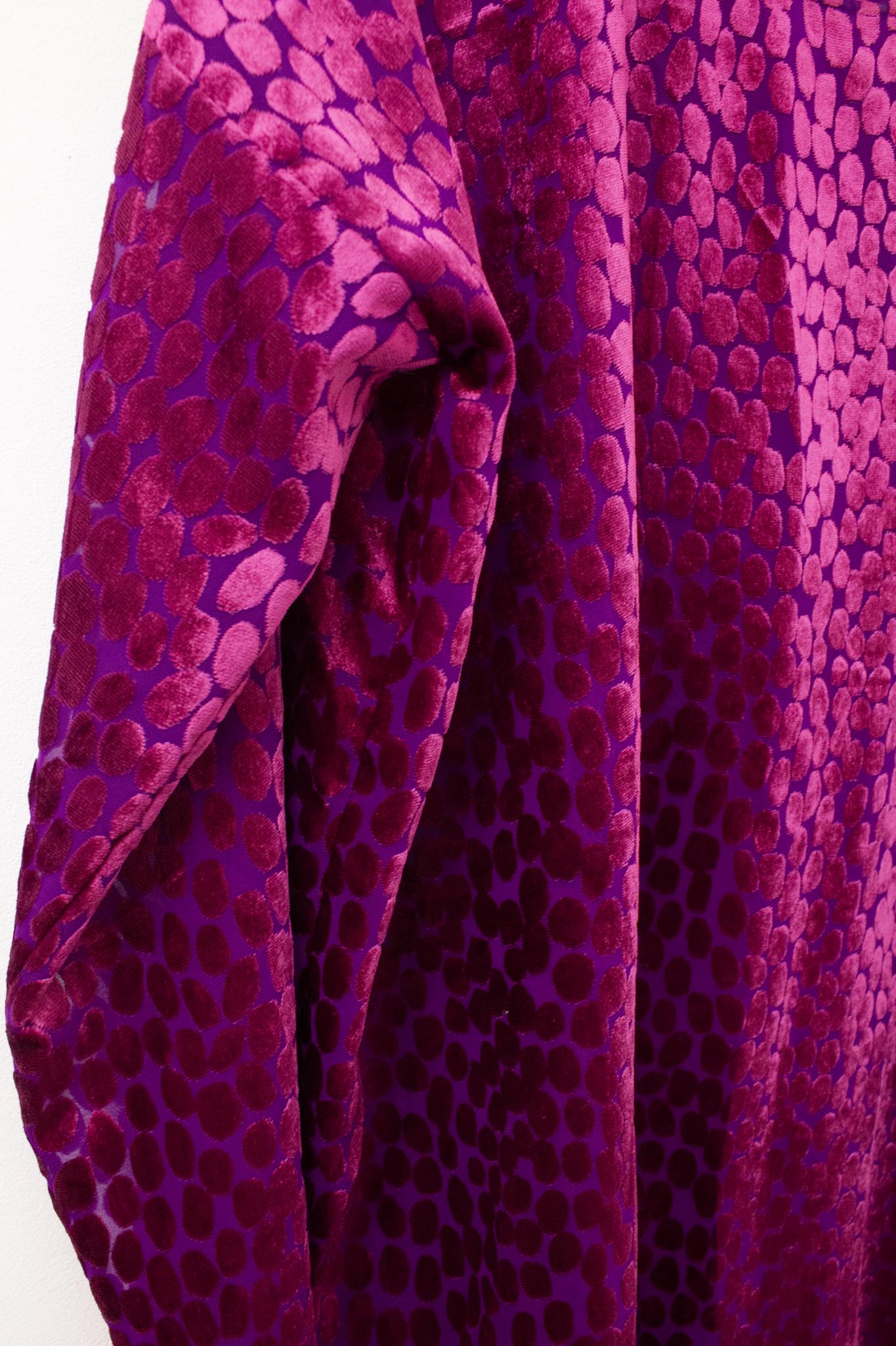 Junya Watanabe x Comme des Garçons AD2012 sheer flock print longsleeve