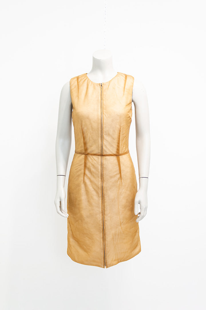 Jurk Maison Margiela nude gewatteerd