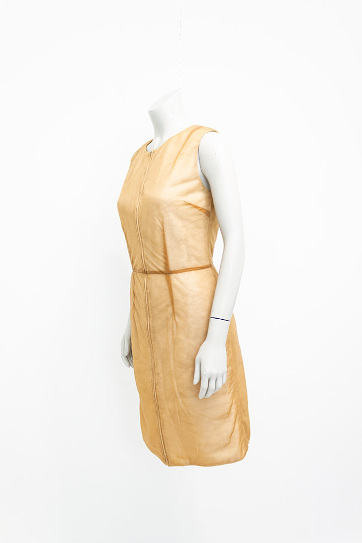 Jurk Maison Margiela nude gewatteerd