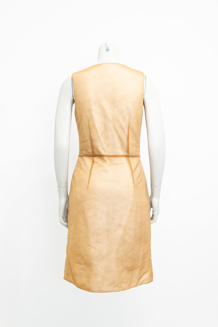 Jurk Maison Margiela nude gewatteerd