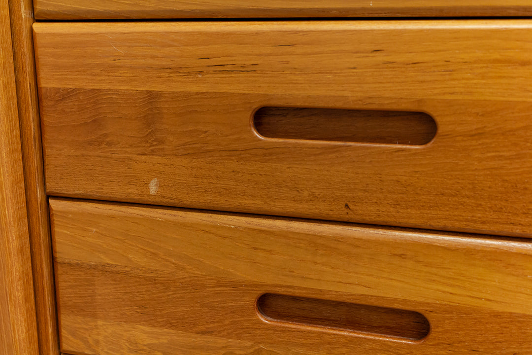 Mobel Kraft teak houten dressoir en wandkast