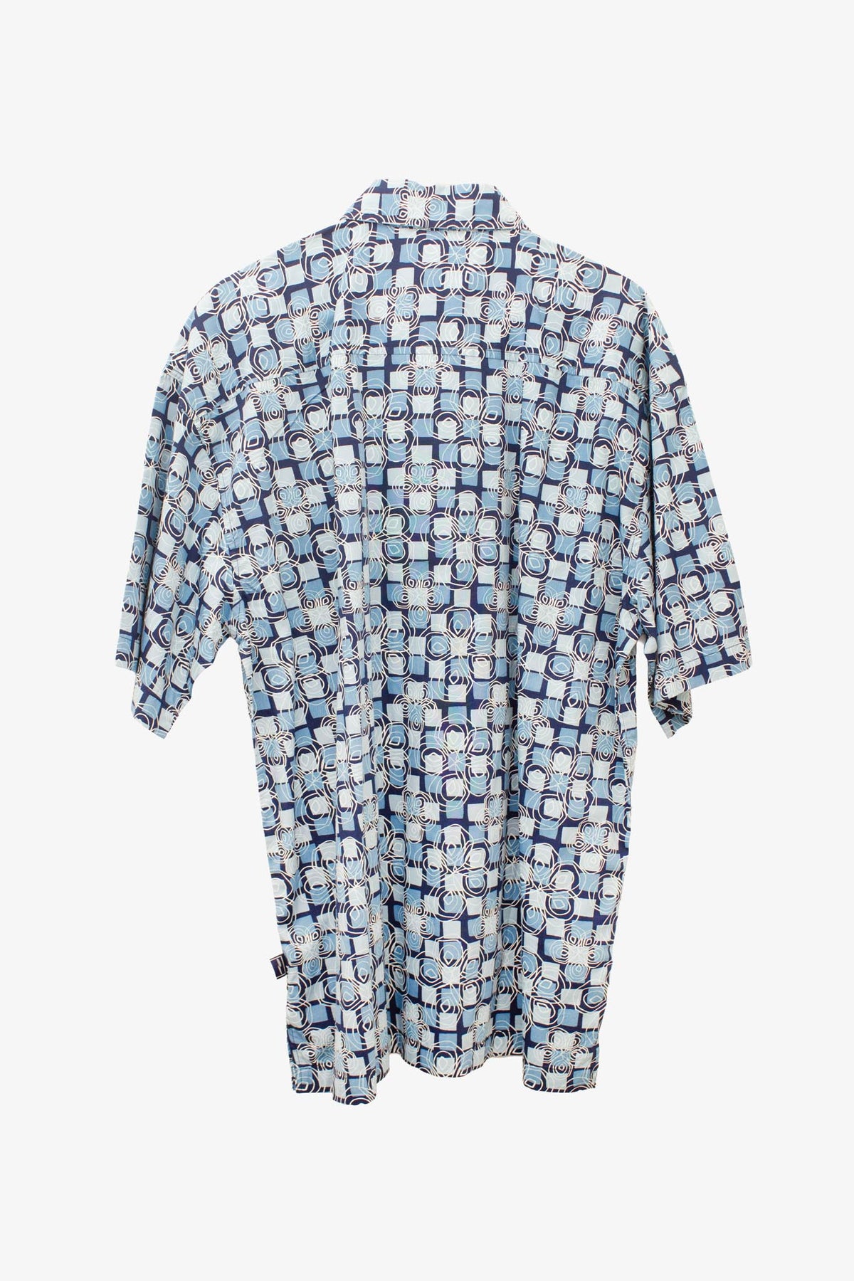 Katoenen deadstock Y2K Hot Buttered hawaii blouse