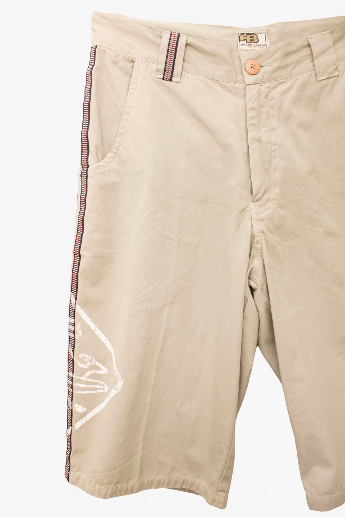 Katoenen deadstock Y2K Hot Buttered bermuda