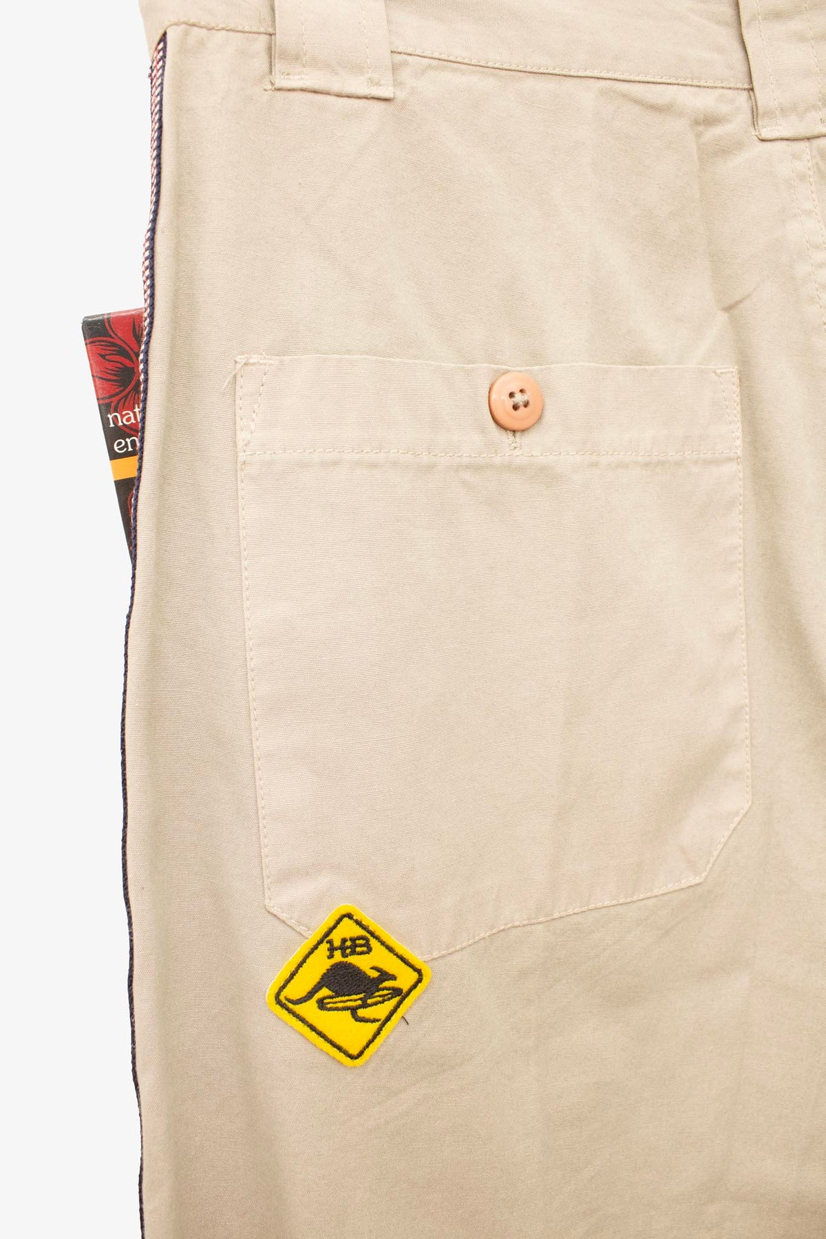 Katoenen deadstock Y2K Hot Buttered bermuda