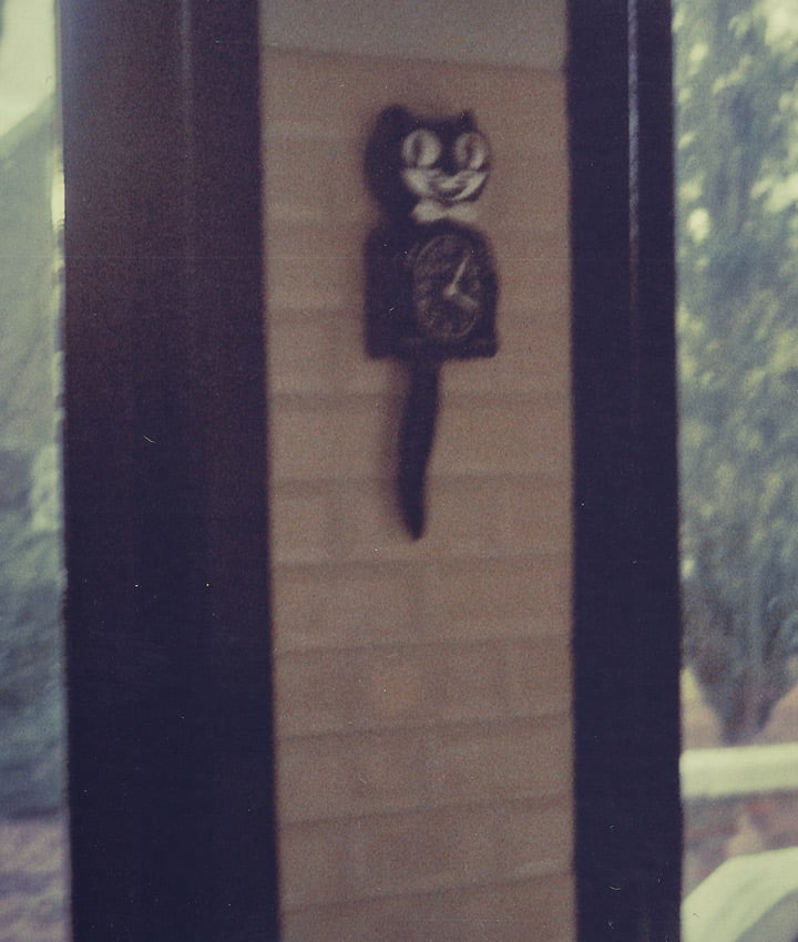 Kit-Cat Klok Classic Black