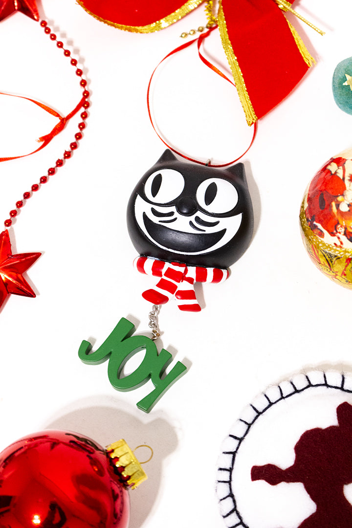 Kit-Cat kerstbal / kerstboom ornament ‘JOY’ 