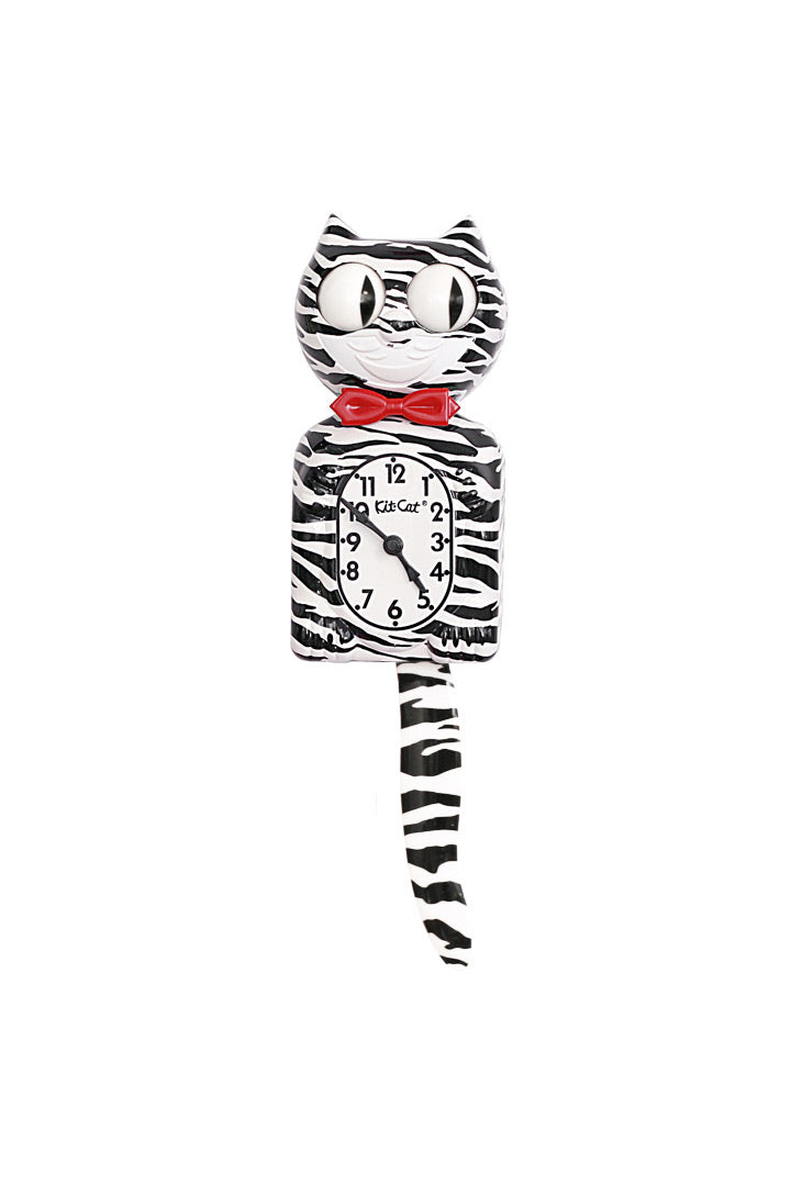 Kit-Cat Zebra klok