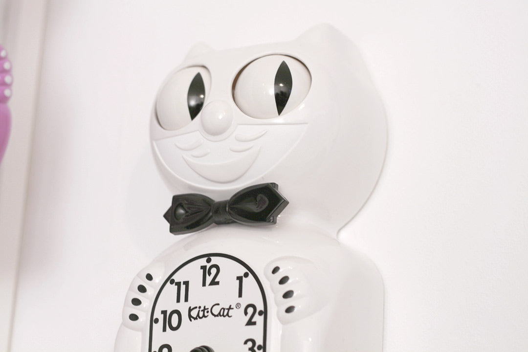 Kit-Cat Klock White Gentleman