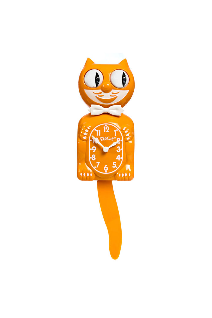 Kit-Cat Clock Festival Orange