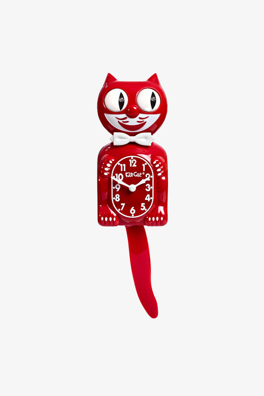 Kit-Cat Klok Classic Red