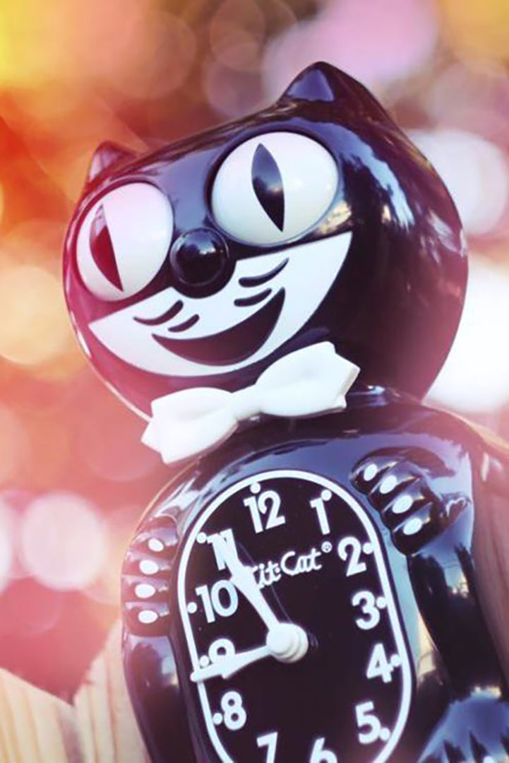 Kit-Cat klok original classic black