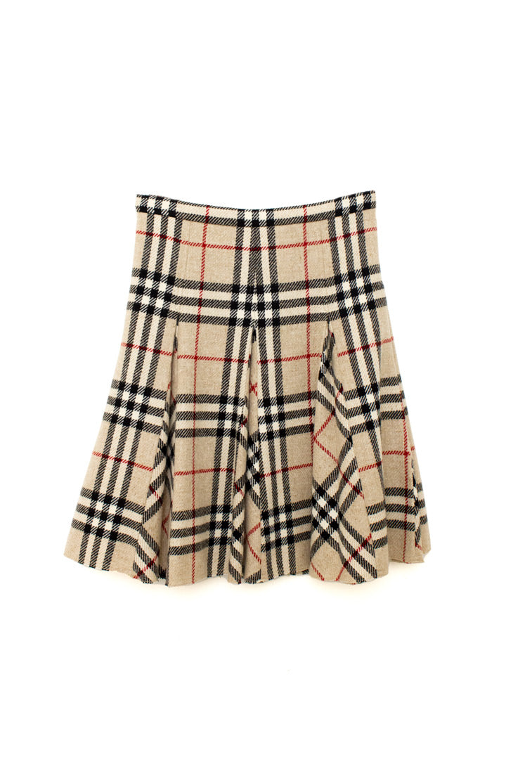 Klassieke wollen Burberry rok