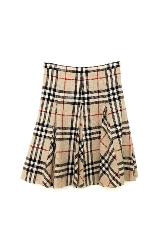 Klassieke wollen Burberry rok