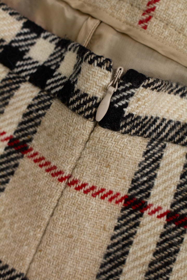 Klassieke wollen Burberry rok