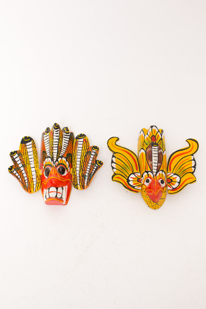 Klein Sri Lankaanse Garuda masker