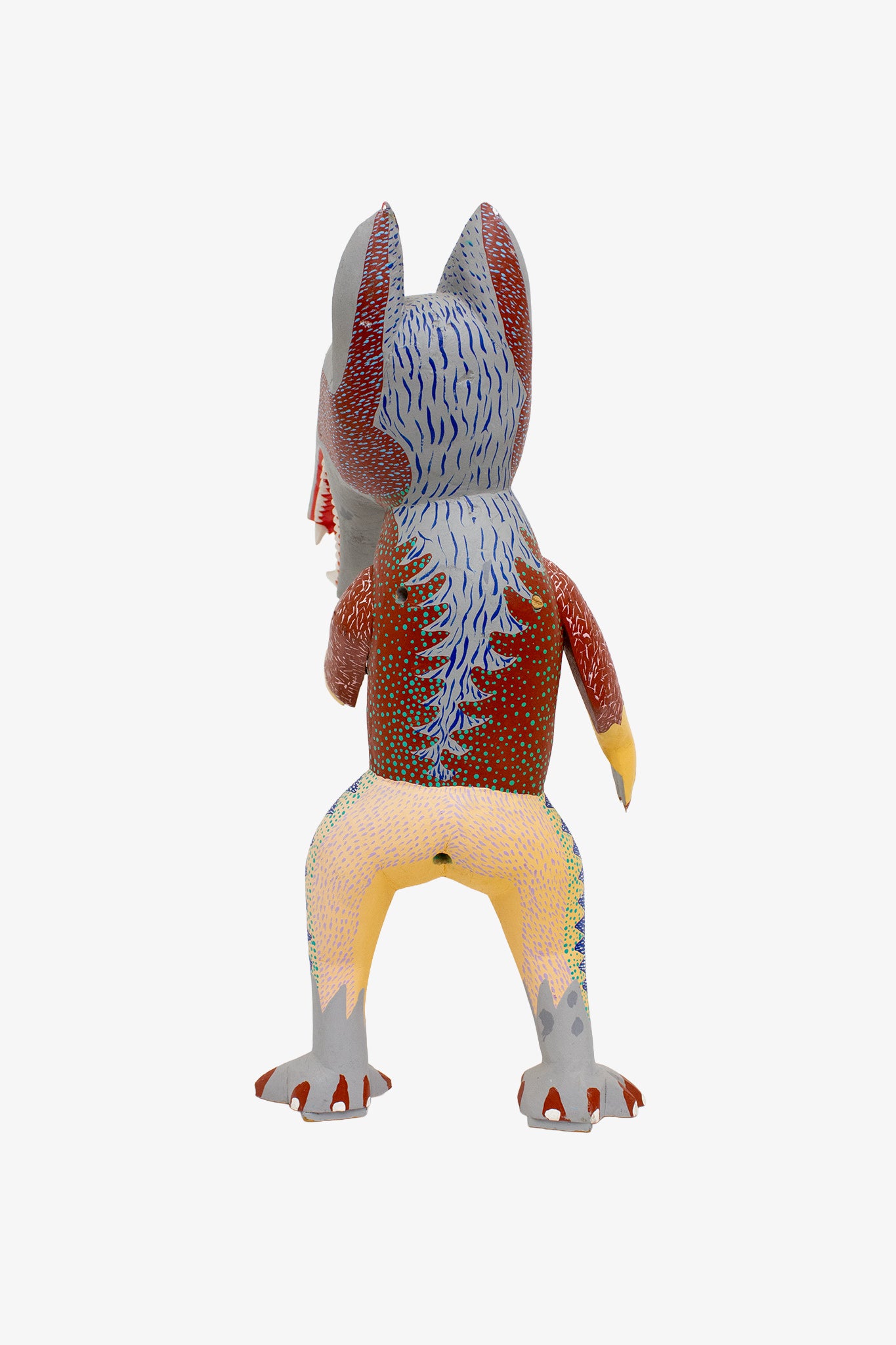 70’s handgemaakt Mexicaans Alebrije beeld Ayeta Ramirez Oaxaca
