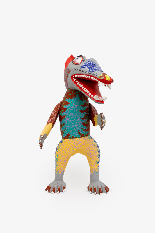 70’s handgemaakt Mexicaans Alebrije beeld Ayeta Ramirez Oaxaca