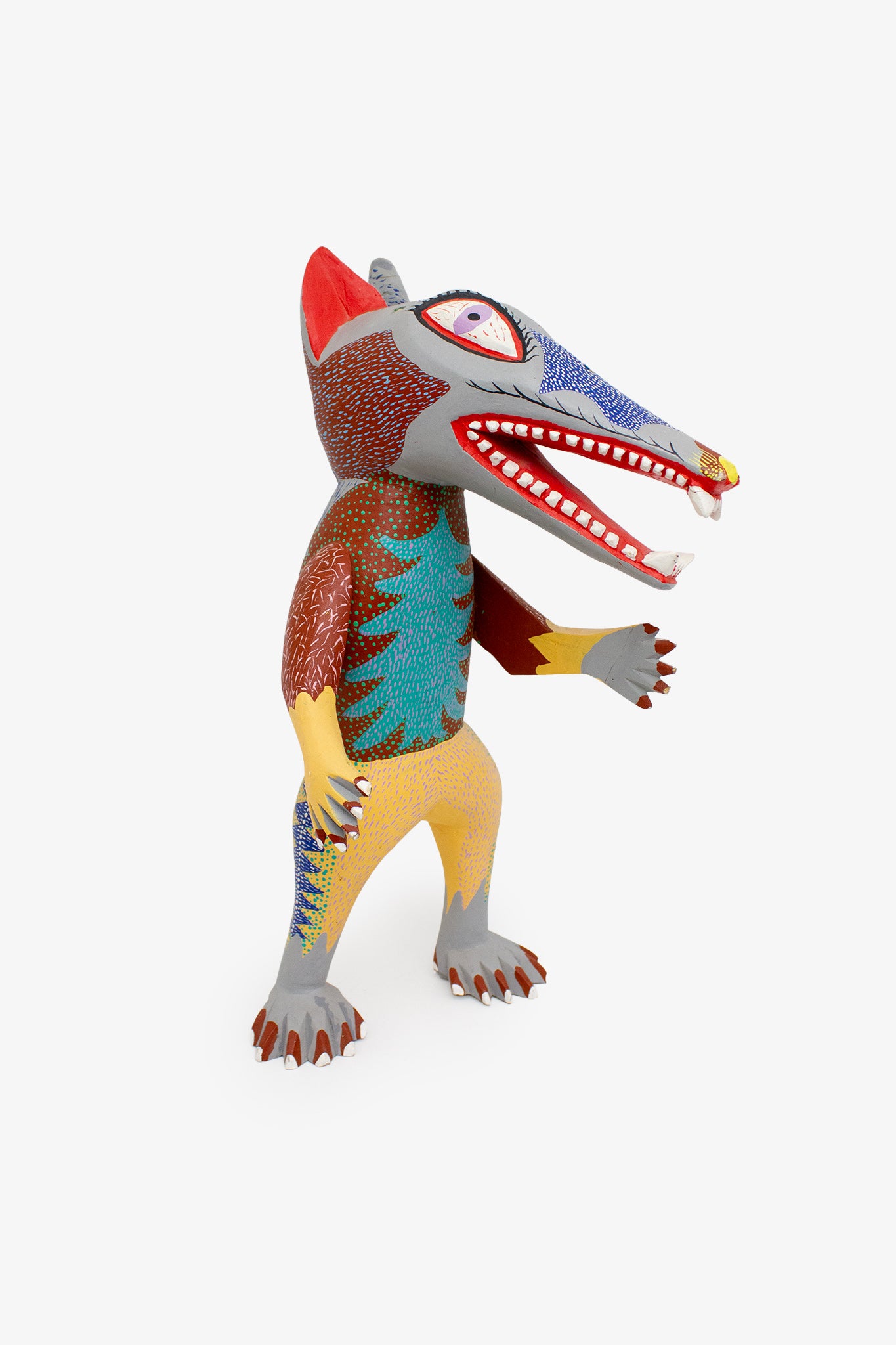 70’s handgemaakt Mexicaans Alebrije beeld Ayeta Ramirez Oaxaca