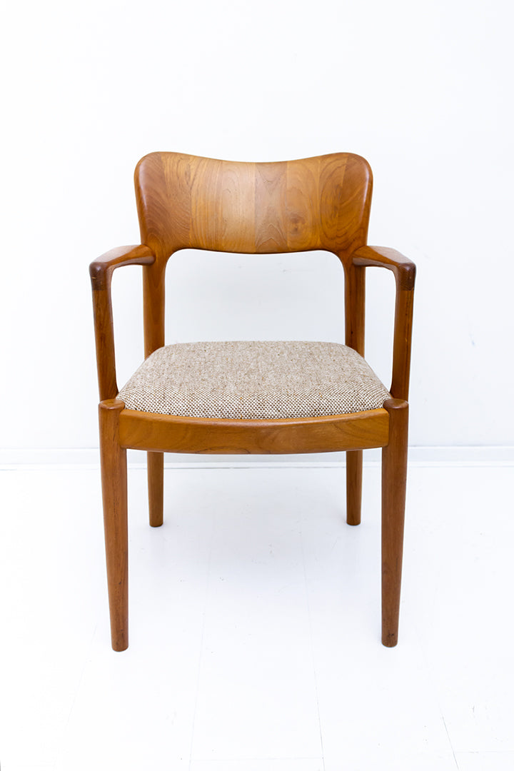 Koefoeds stoel teakhout vintage Deens design