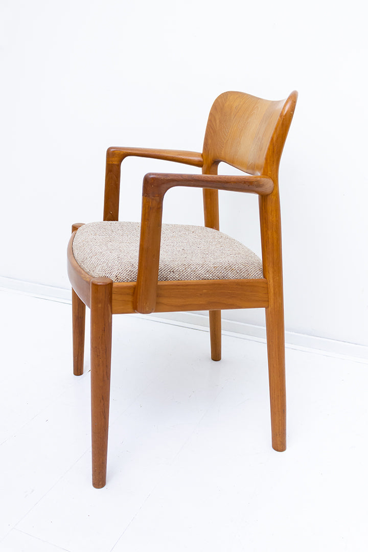 Koefoeds stoel teakhout vintage Deens design