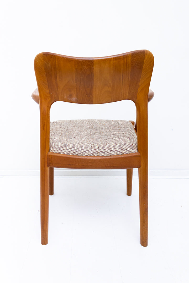 Koefoeds stoel teakhout vintage Deens design