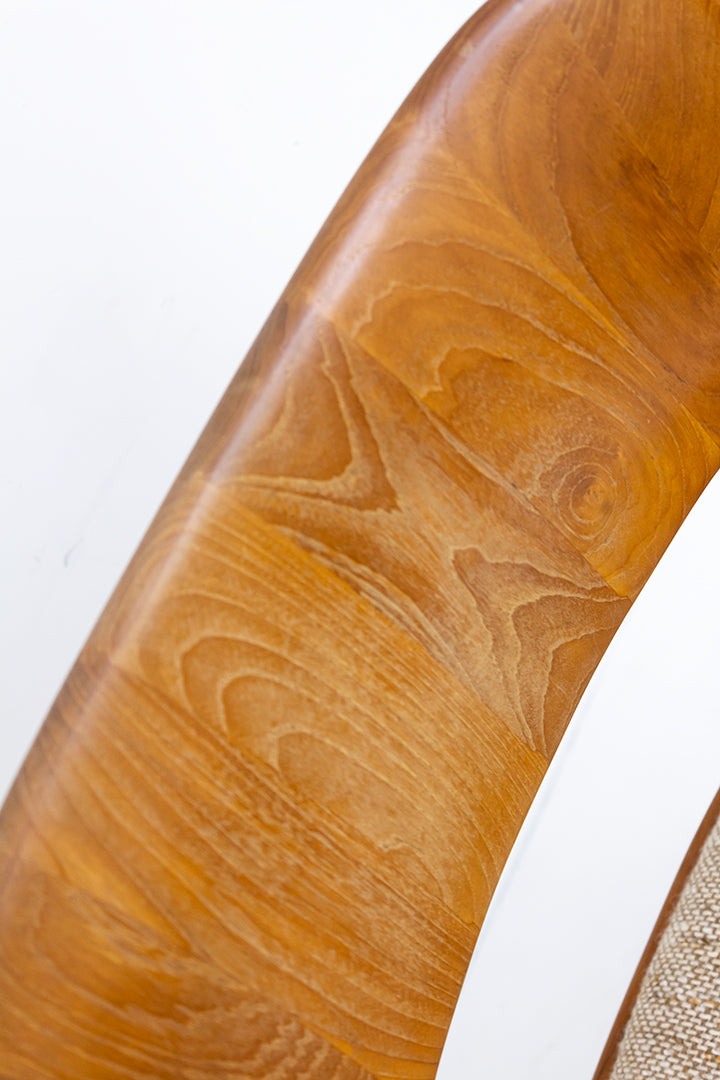 Koefoeds stoel teakhout vintage Deens design