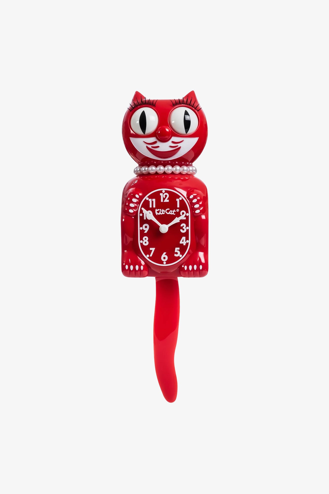 Lady Kit-Cat Klok Classic Red