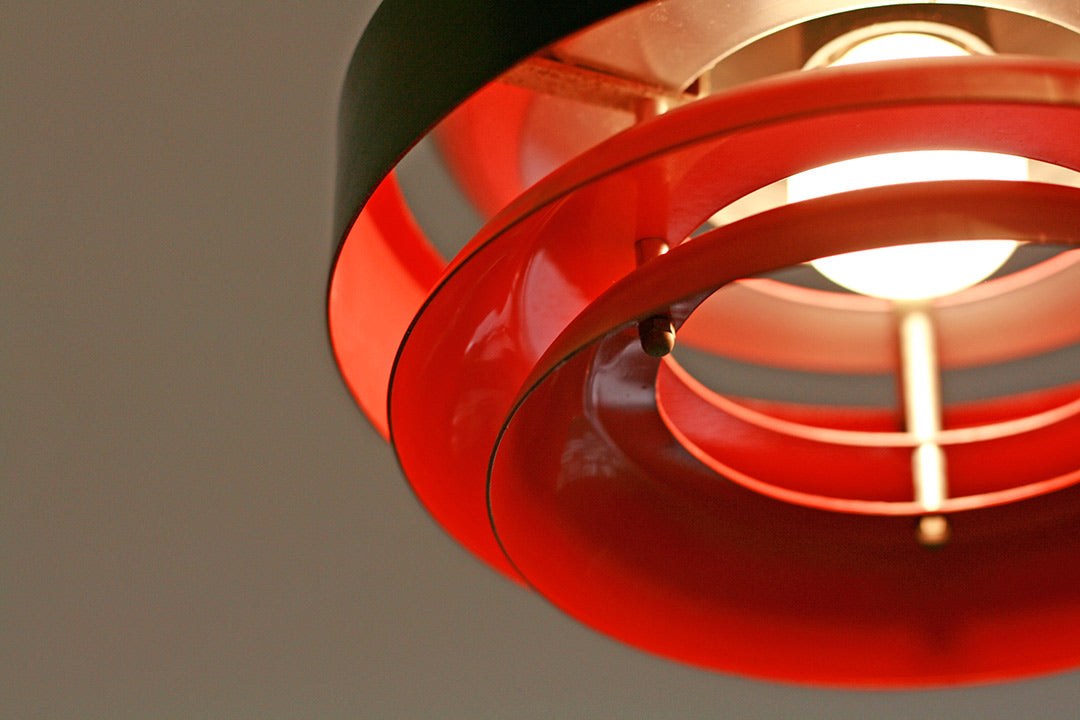 Lakro hanglamp koper teracotta vintage