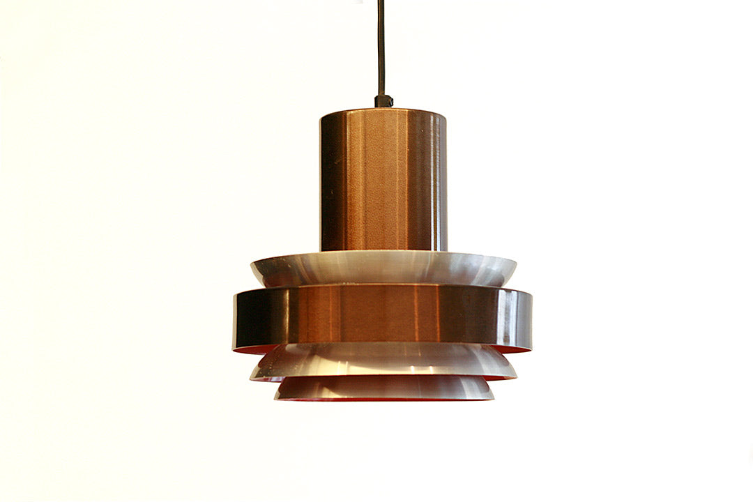 Lakro hanglamp koper teracotta vintage