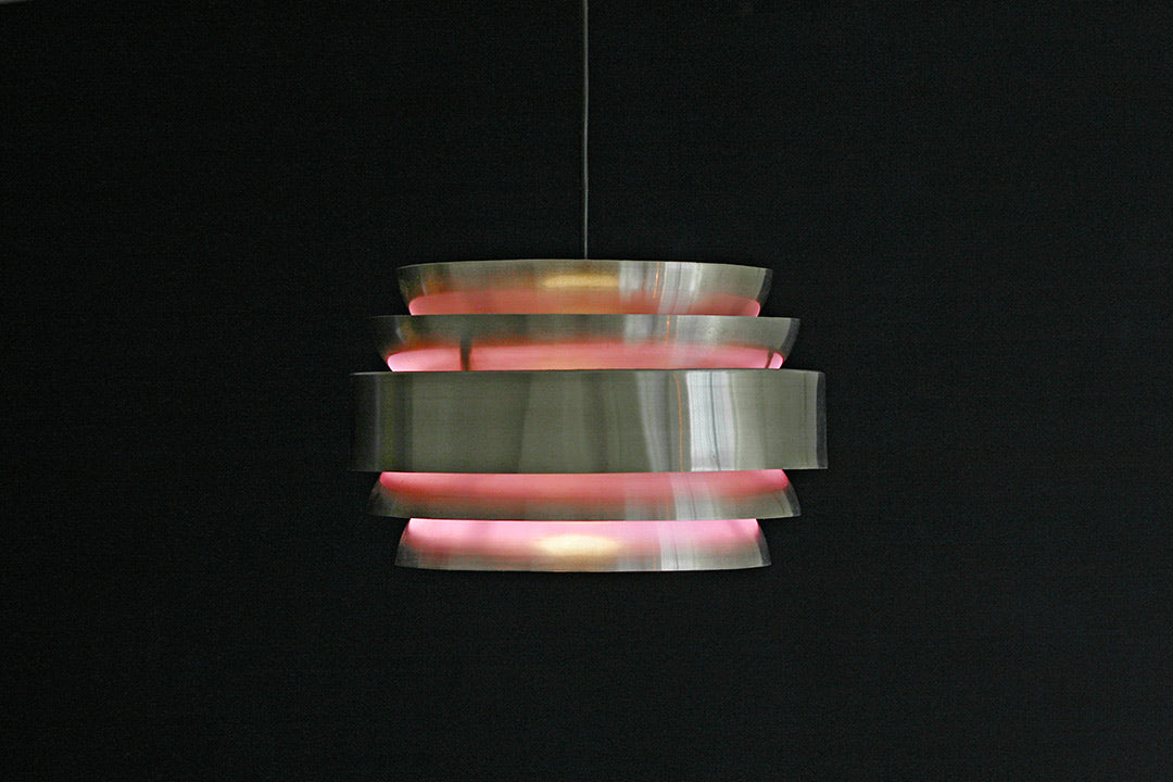 Lakro hanglamp jaren 70 paars