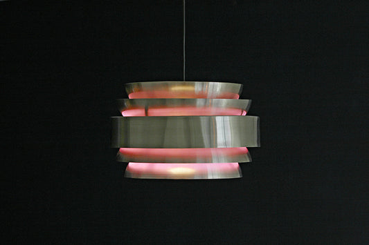 Lakro hanglamp jaren 70 paars