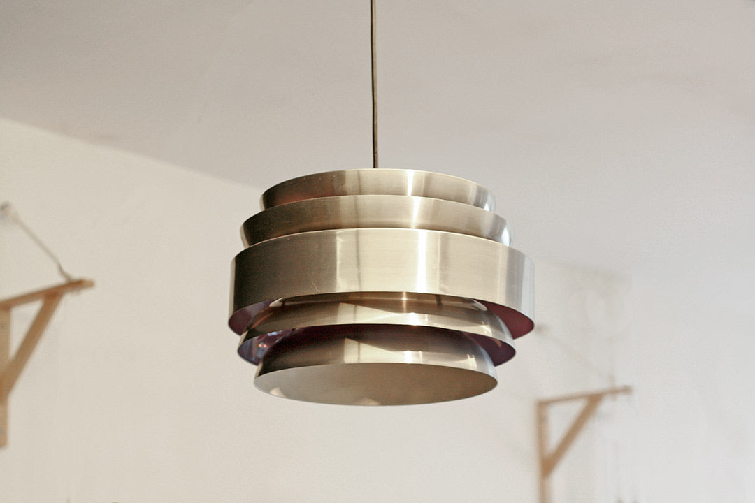 Lakro hanglamp jaren 70 paars