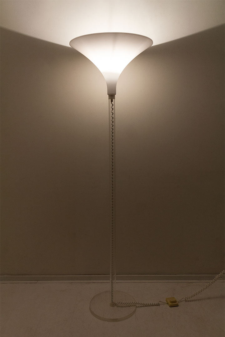 80’s Harco Loor vloerlamp van acrylglas