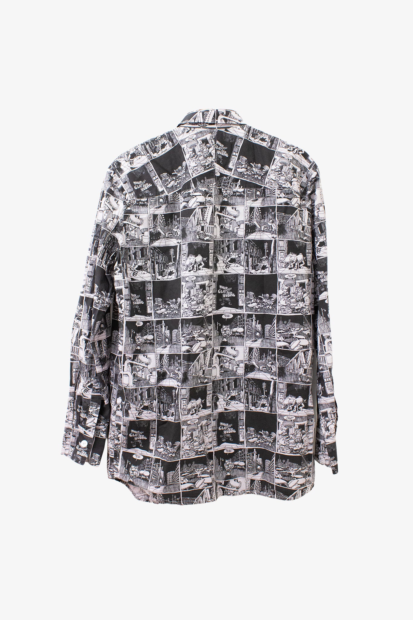 Limited Edition 2018 Fritz the Cat x Etudes Studios zwart witte comic blouse