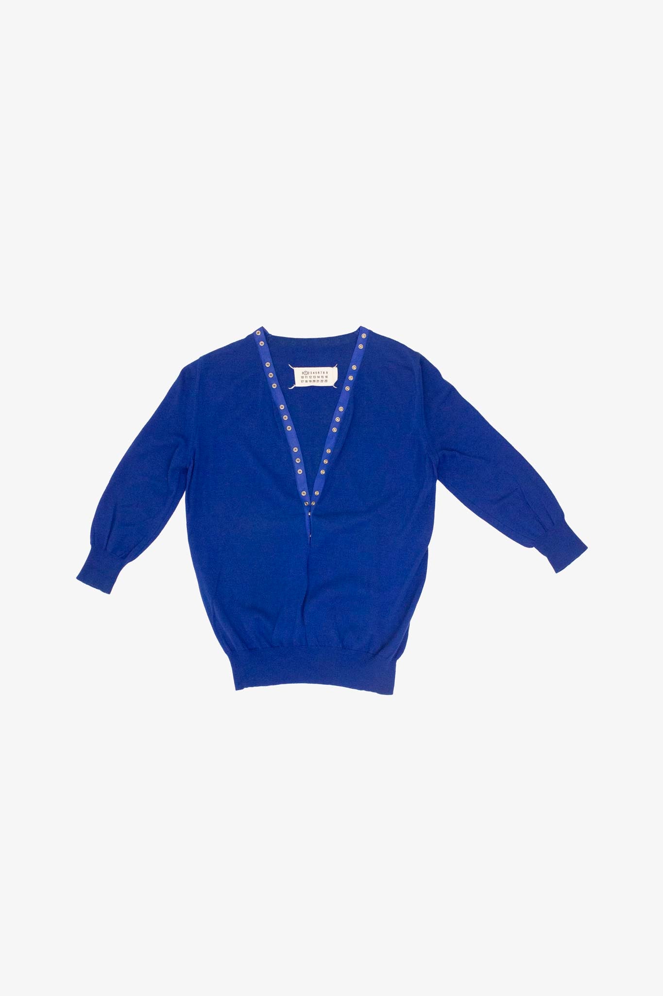 MM1 Maison Margiela SS09 truitje met snap-button detail